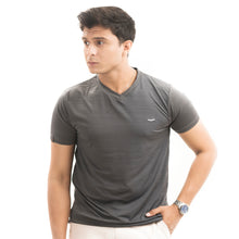 Load image into Gallery viewer, Solid Grey V-Neck