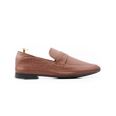 Full Grain Comfort Loafers - Tan