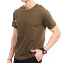 Load image into Gallery viewer, Urban V-Neck T-shirt - Olive