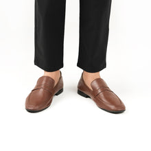 Load image into Gallery viewer, Full Grain Comfort Loafers - Tan