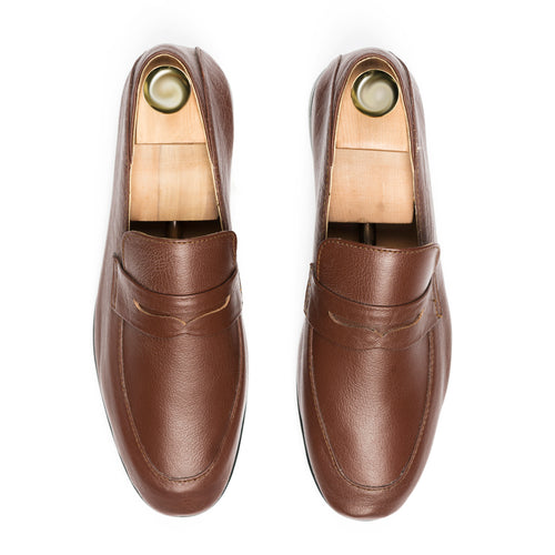 Full Grain Comfort Loafers - Tan