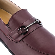 Load image into Gallery viewer, Smart &amp; Sleek Loafers-Maroon