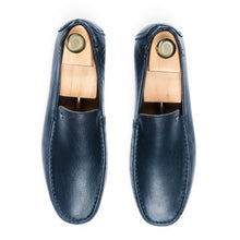 Load image into Gallery viewer, Comfortable Adaptive Moccasins - Navy