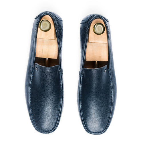 Comfortable Adaptive Moccasins - Navy