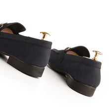 Load image into Gallery viewer, Prestige Nubuck Loafers - Navy