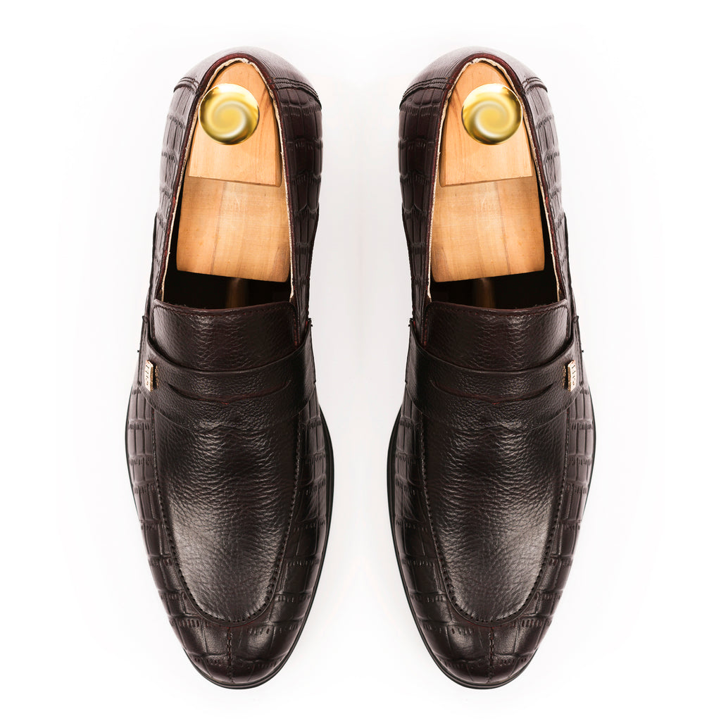 Signature Penny Loafers - Brown