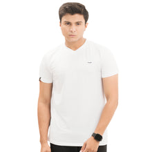 Load image into Gallery viewer, Solid White V-Neck