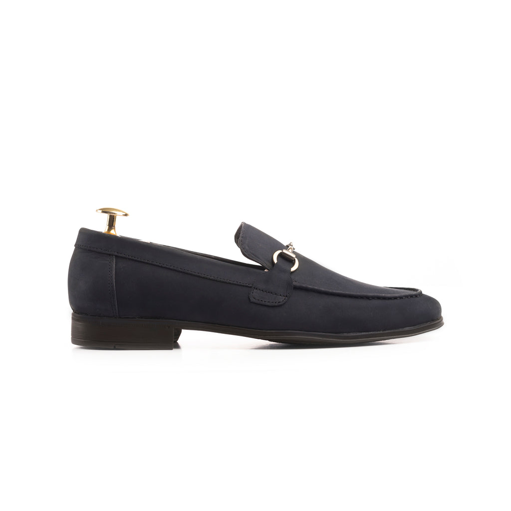Prestige Nubuck Loafers - Navy