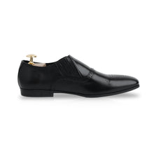Load image into Gallery viewer, Prestige Embossed Loafers - Black