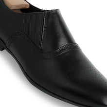 Load image into Gallery viewer, Prestige Embossed Loafers - Black
