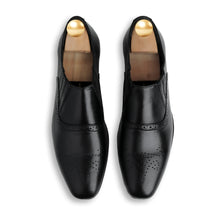 Load image into Gallery viewer, Prestige Embossed Loafers - Black