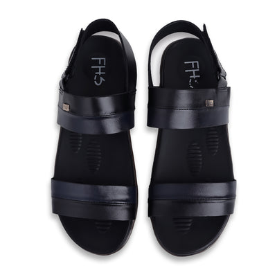 FHS Dual Tone Sandals - Black