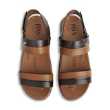 FHS Dual Tone Sandals - Brown