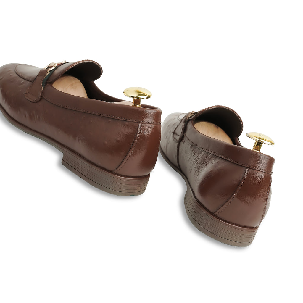 Regal Horse-Bit Buckled Loafers - Brown