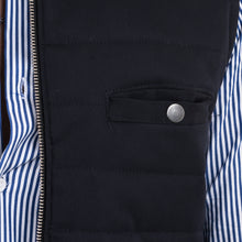 Load image into Gallery viewer, Sleek Gilet Sleeveless Jacket - Dark Navy