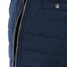 Load image into Gallery viewer, Sleek Gilet Sleeveless Jacket - Navy