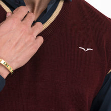 Load image into Gallery viewer, V-Neck Sleeveless Sweater-Maroon