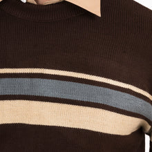 Load image into Gallery viewer, Full Sleeves Sweater-Brown