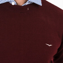 Load image into Gallery viewer, Full Sleeves Sweater-Maroon
