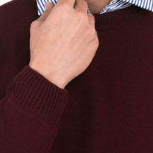Load image into Gallery viewer, Full Sleeves Sweater-Maroon
