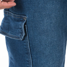 Load image into Gallery viewer, Denim Jogger Pants - Dark Blue