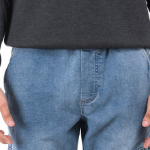 Load image into Gallery viewer, Denim Jogger Pants - Blue