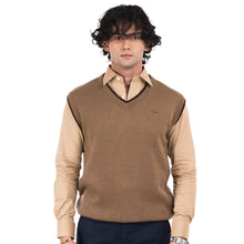 Load image into Gallery viewer, V-Neck Sleeveless Sweater-Khaaki