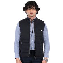 Load image into Gallery viewer, Sleek Gilet Sleeveless Jacket - Dark Navy