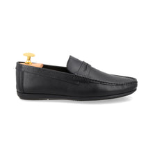 Load image into Gallery viewer, Penny Strapped Moccasins-Black