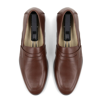 Classic Penny Loafers-Brown