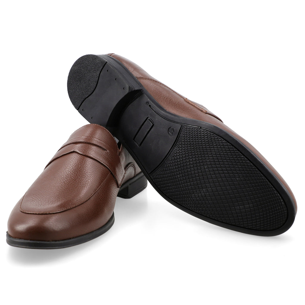 Classic Penny Loafers-Brown