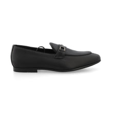 Load image into Gallery viewer, Gun Metal Buckled Loafers-Black