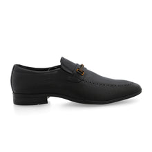 Load image into Gallery viewer, Scaled Wire Buckled Loafers-Black