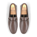 Classic Buckled Moccasin - Brown