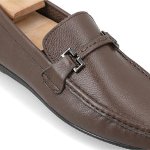 Load image into Gallery viewer, Classic Buckled Moccasin - Brown