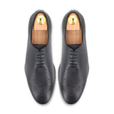 Lace-up Brogue Oxfords - Black