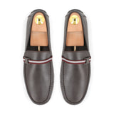 FHS Logo & Strip Moccasins - Brown