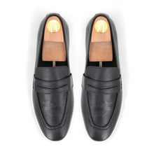 Load image into Gallery viewer, Modern Penny Loafers - Black