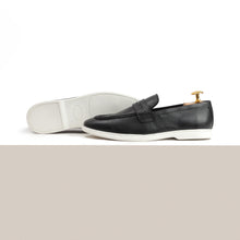 Load image into Gallery viewer, Modern Penny Loafers - Black