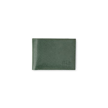 Load image into Gallery viewer, Green Saffiano Leather Wallet