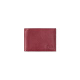 Maroon Saffiano Leather Wallet