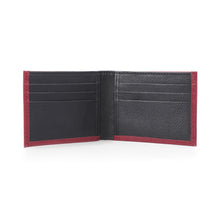 Load image into Gallery viewer, Maroon Saffiano Leather Wallet