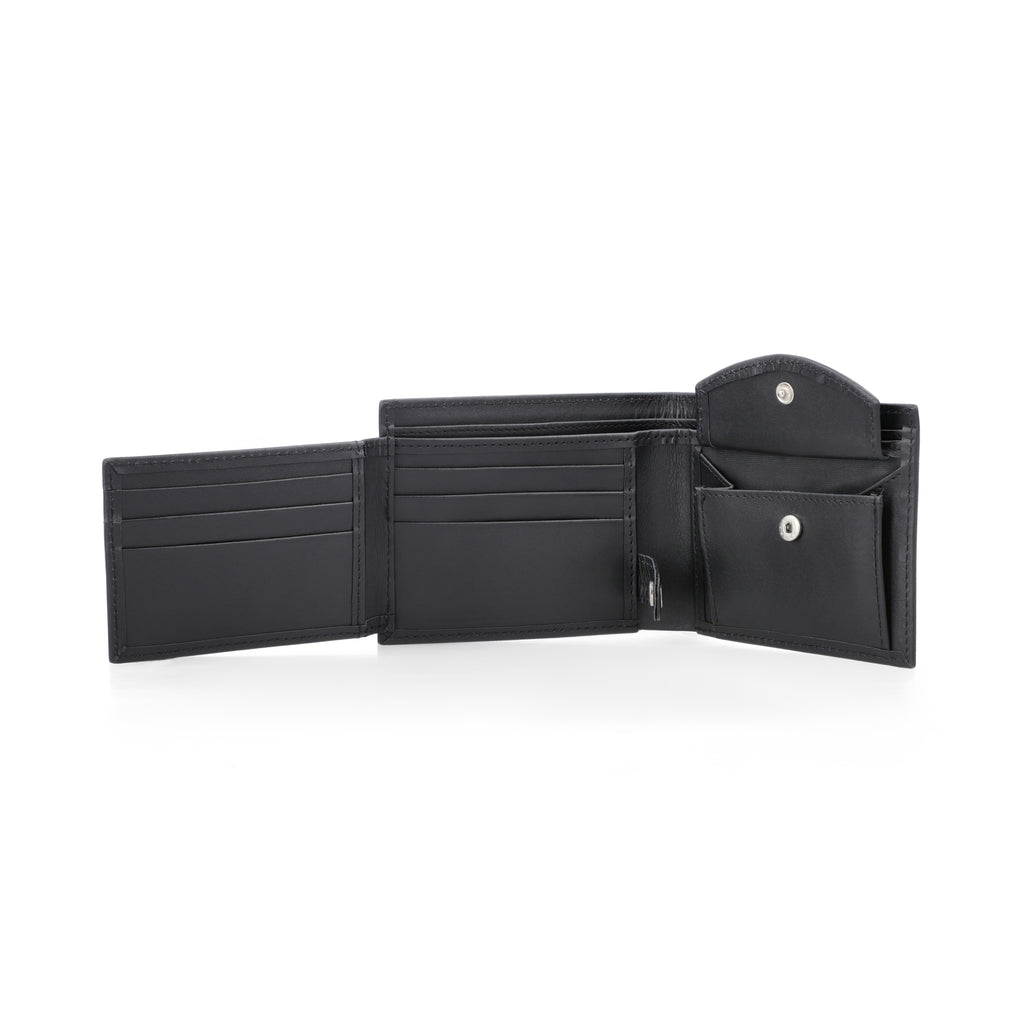 Pristine Tri-Fold Leather Wallet