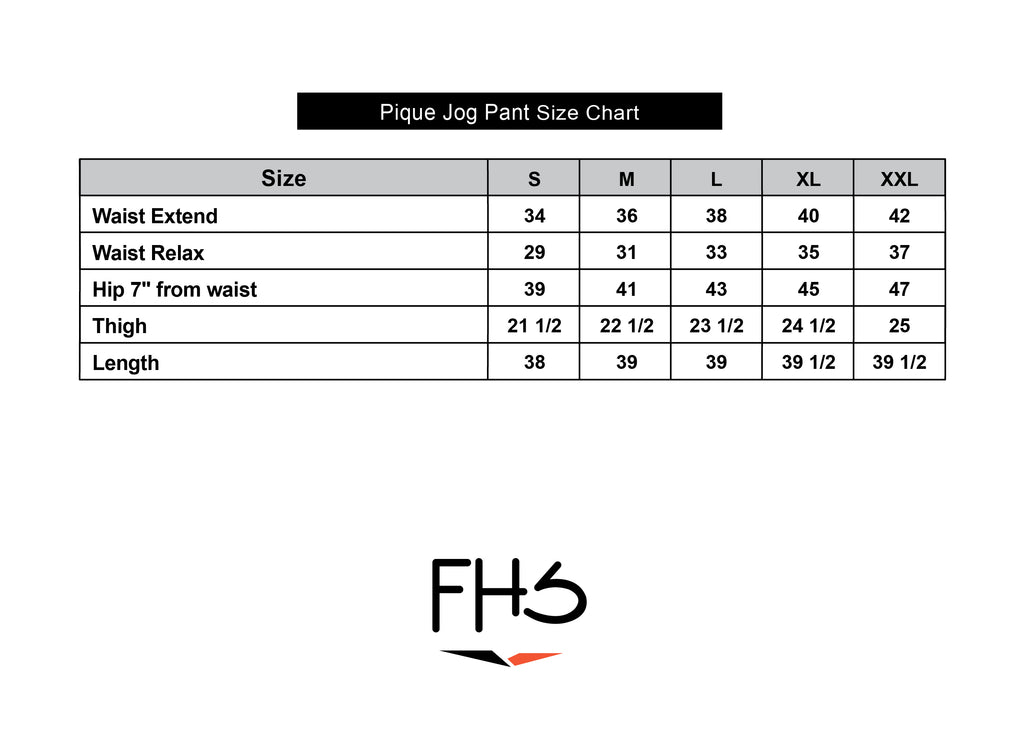 Pique Jogger Pants - Navy