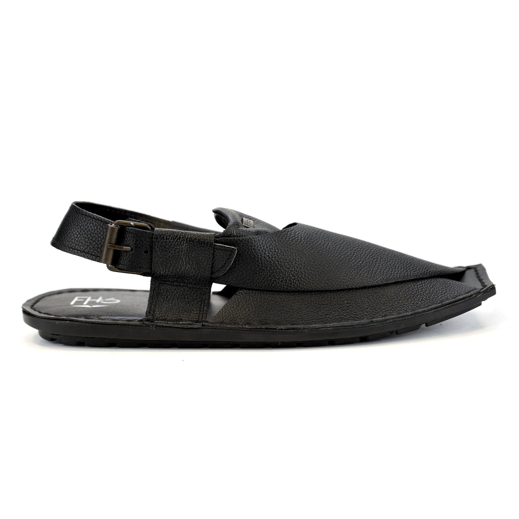 Peshawari Sandals-Black