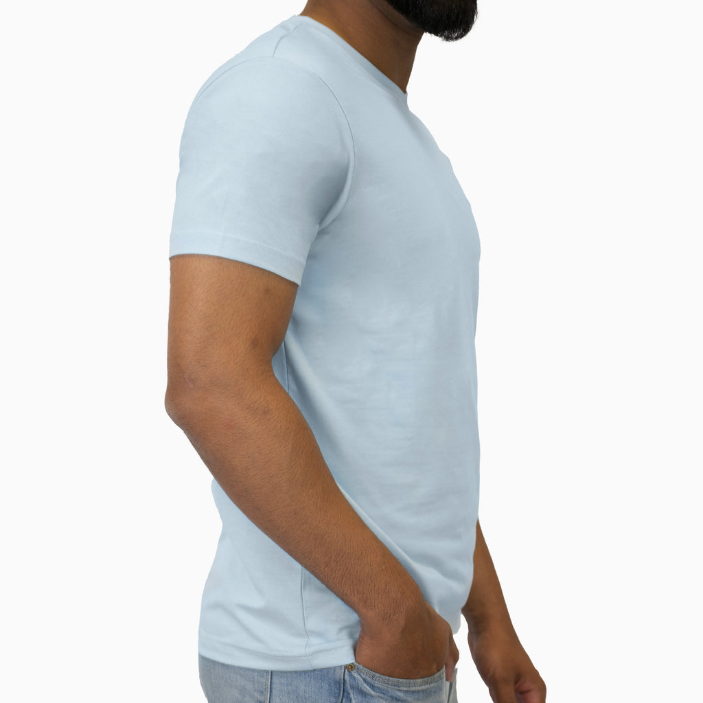 Basic V-Neck-Sky
