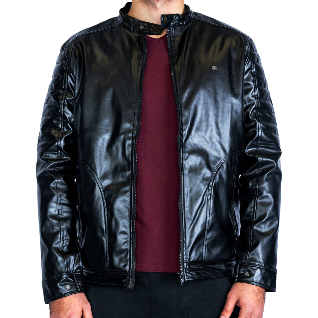 Black Biker Jacket - FHS Official