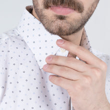 Load image into Gallery viewer, Blue Hollowed White Formal Shirt - FHS Official