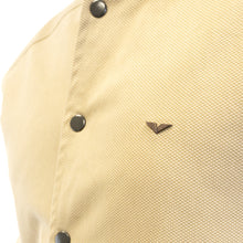 Load image into Gallery viewer, Buttoned Beige Varsity Jacket - FHS Official