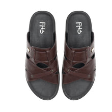 Load image into Gallery viewer, Casual Leather Slippers-Maroon - FHS Official